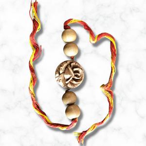 Rose Pure Sandalwood Rakhi