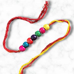 Satrangi Wooden Rakhi