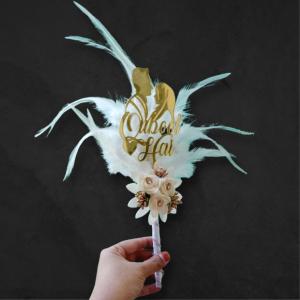 White Flower Couple Symbol Qubool hai Nikah Pen