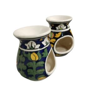 Night Garden Blue Pottery ceramic oil diffuser