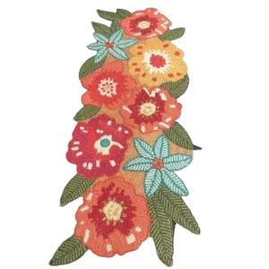 Summer Garden Beaded Table Runner