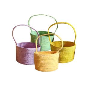 Candy Pop Cotton Rope Gift Hamper Baskets