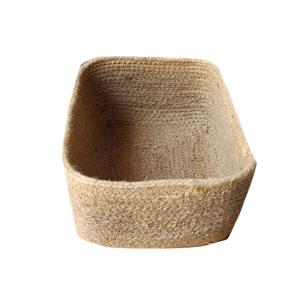 Rectangle Jute Gift Hamper Basket