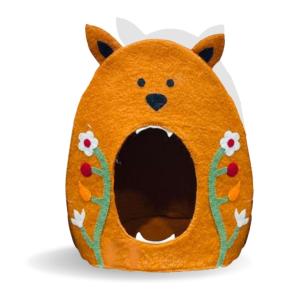 Orange Tiger Pet Cat Cave