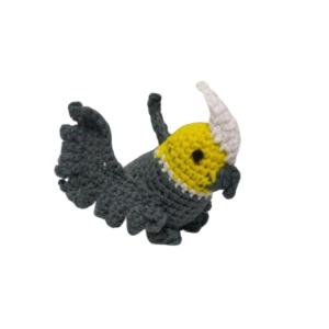 Crochet Macaw Soft Toy