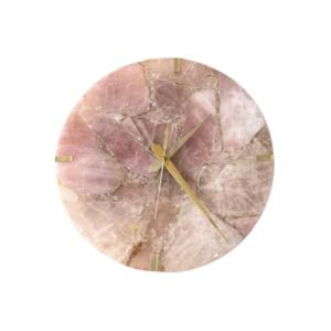 Rose Quartz Wall Clock