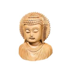 Buddha Ji Face Statue Idol Murti 6 inches