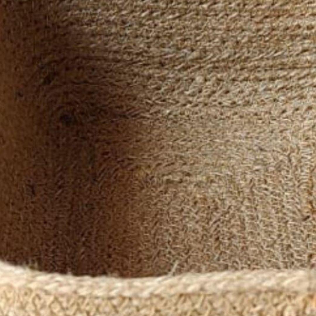 Rectangle Jute Gift Hamper Basket