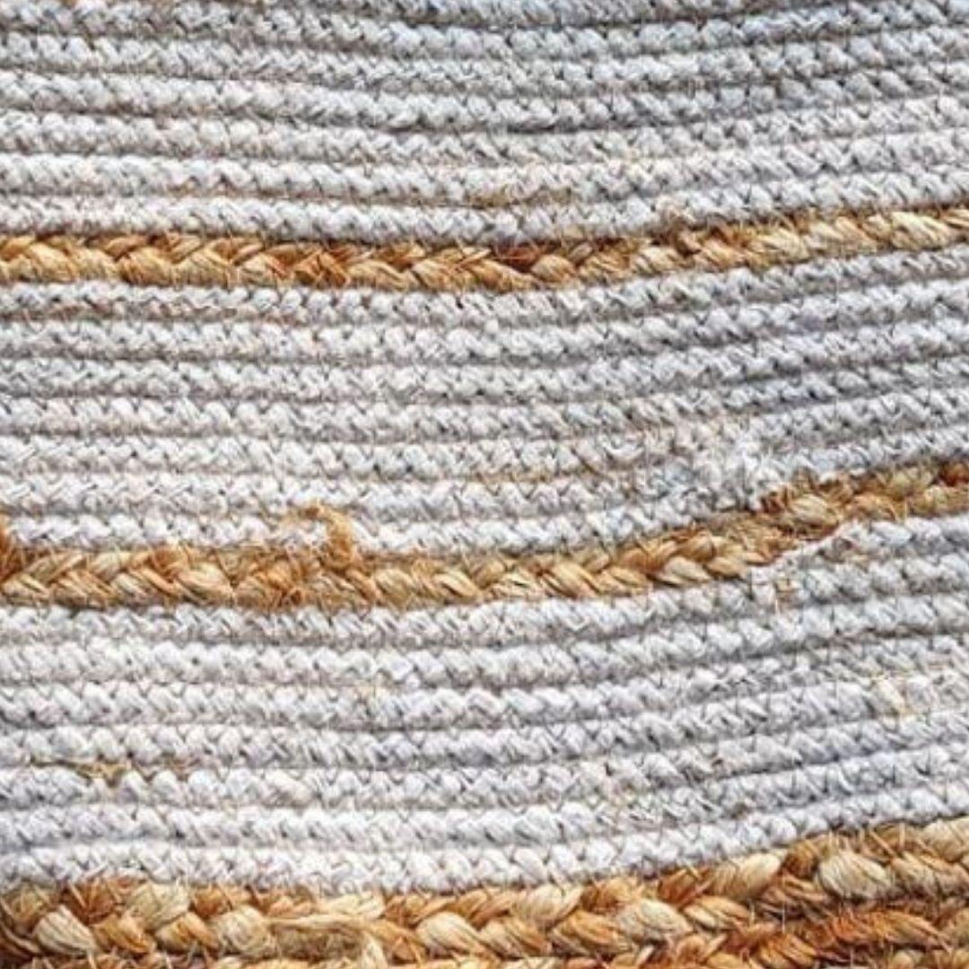Cotton Jute Blend Tote Bag