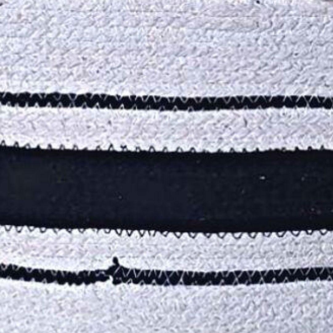 3 lines Cotton Rope Tote Bag