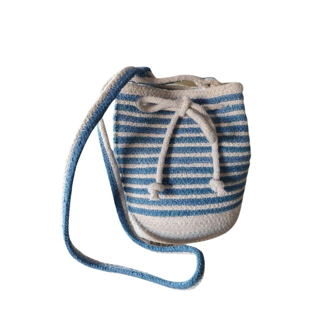 Cotton Rope Bucket Bag S