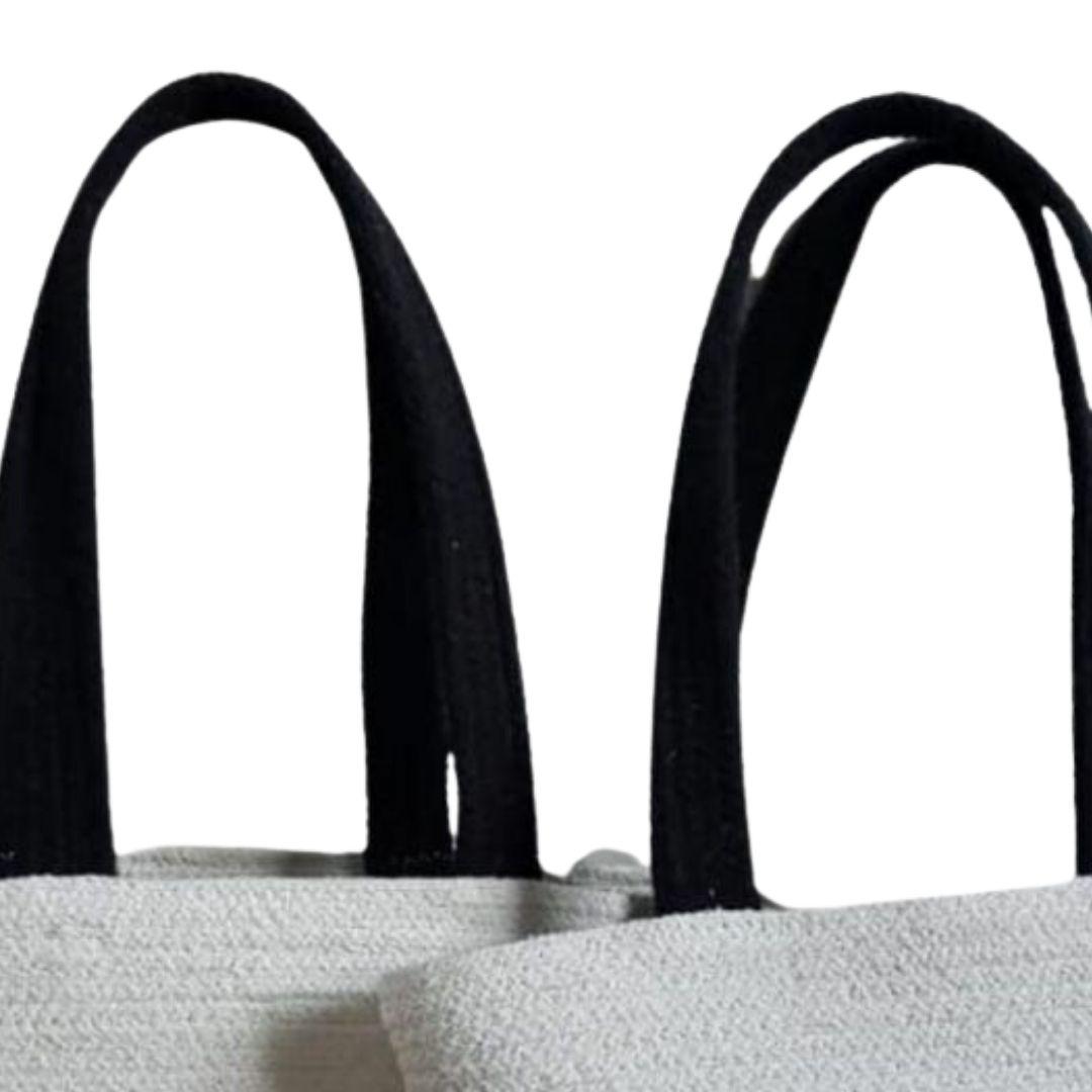 All Neutral Jute Tote Bag