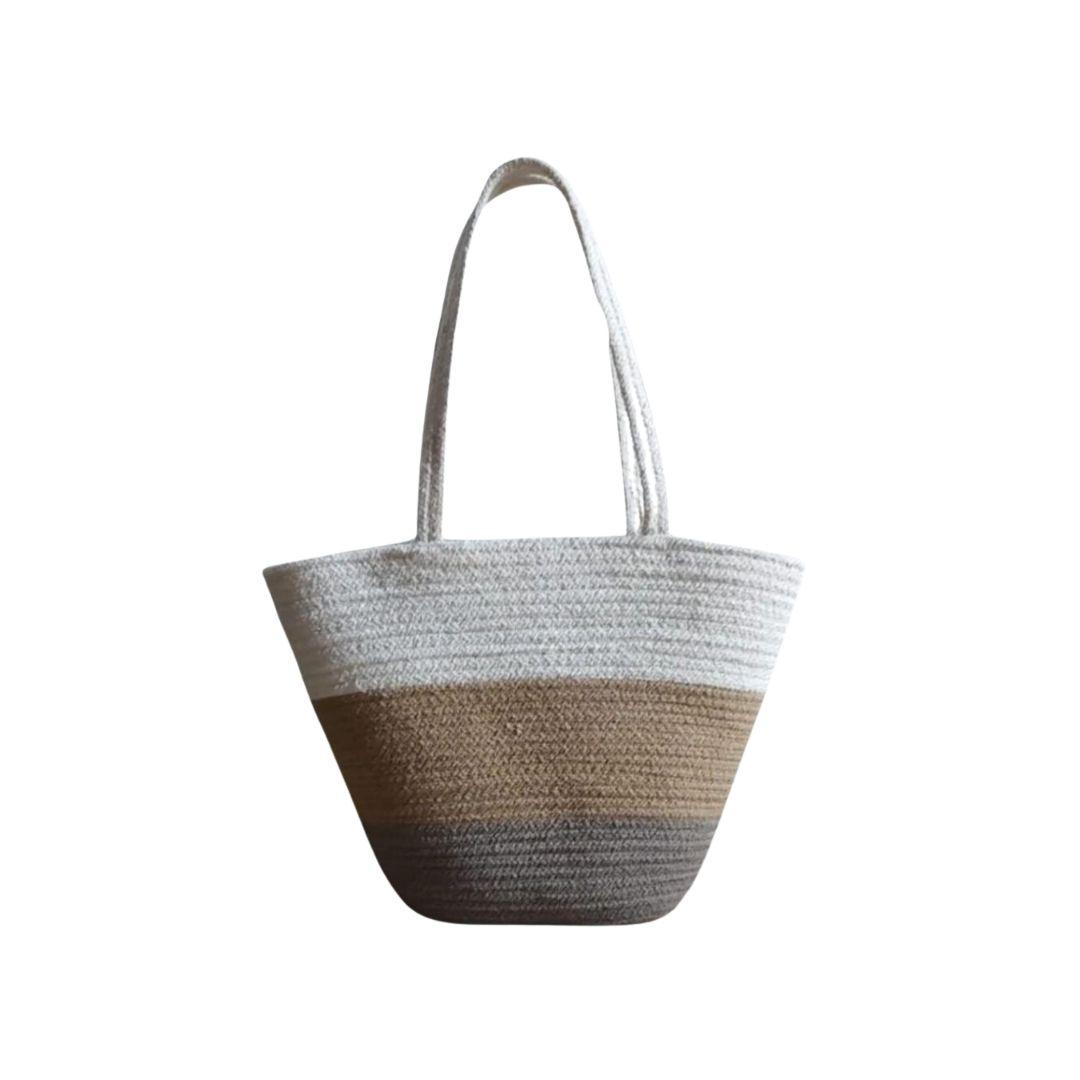 Moonshine Cotton Rope Tote Bag