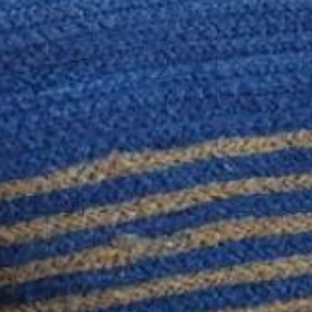 Indigo Sand Cotton Rope Tote Bag