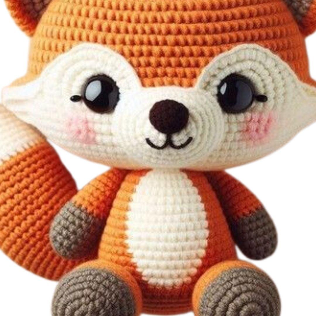 Amigurumi Crochet Fox Soft Toy