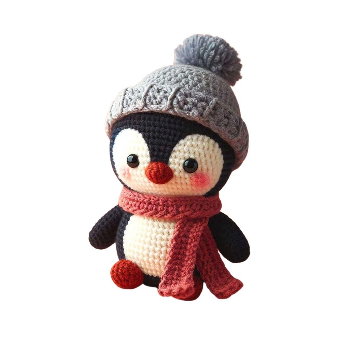 Amigurumi Crochet Swiss Penguin Soft Toy