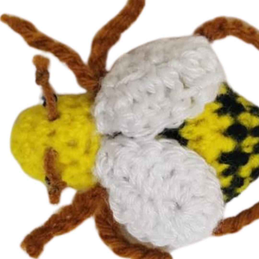 Crochet mini Bumble Bee Soft Toy