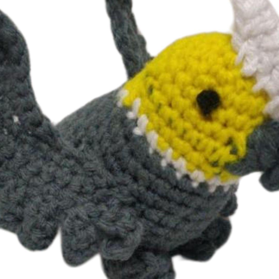 Crochet Macaw Soft Toy