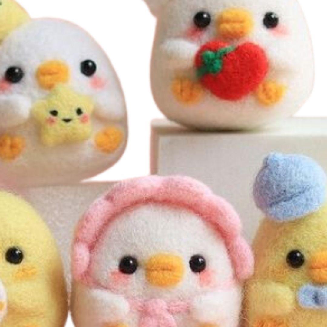 Little Chicks Felt Soft Toys