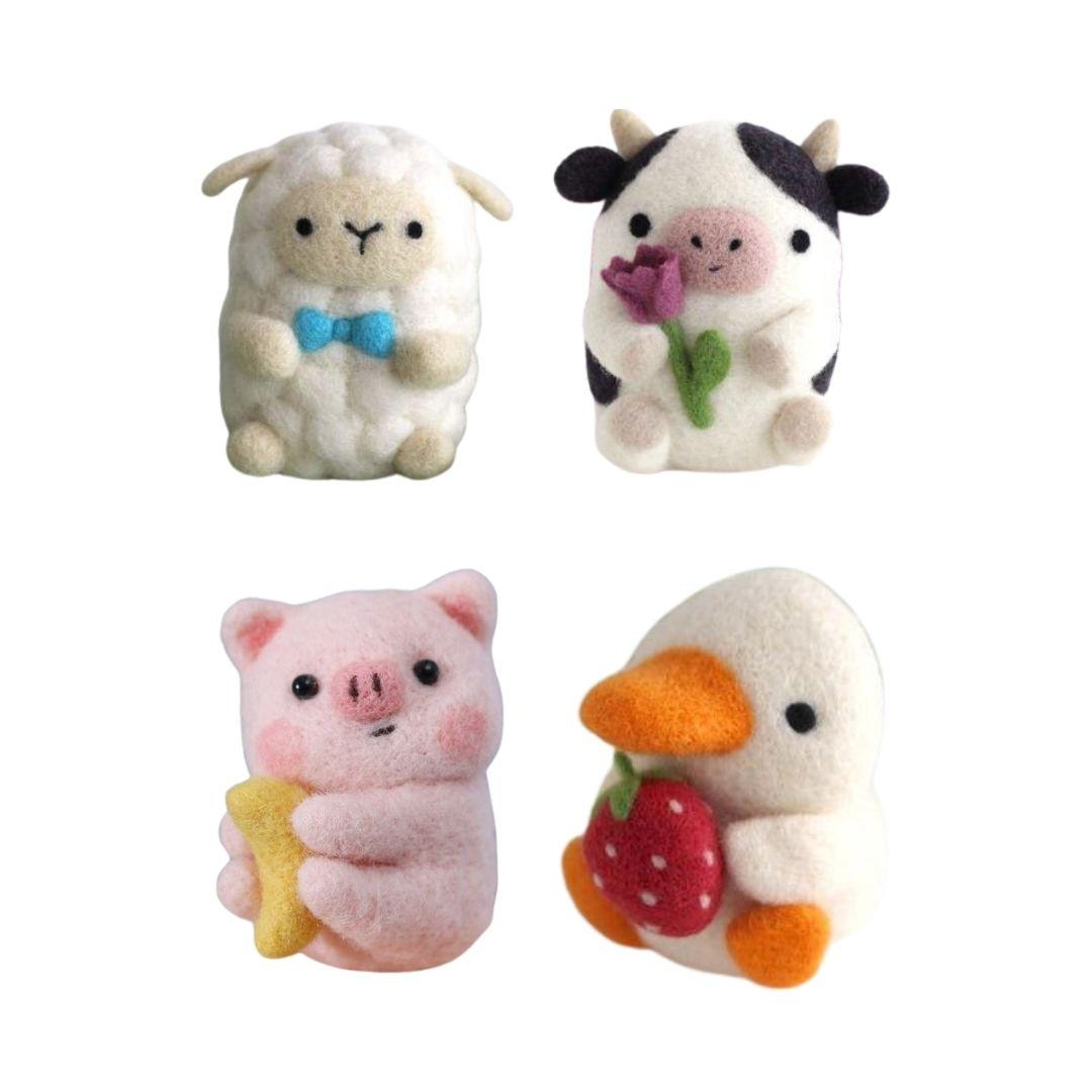 Farm Animals Felt Soft Toys