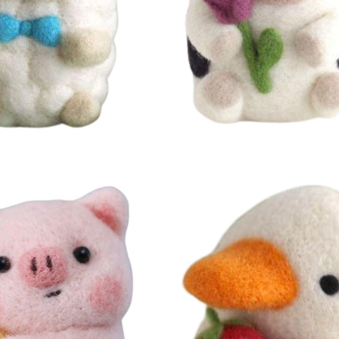 Farm Animals Felt Soft Toys