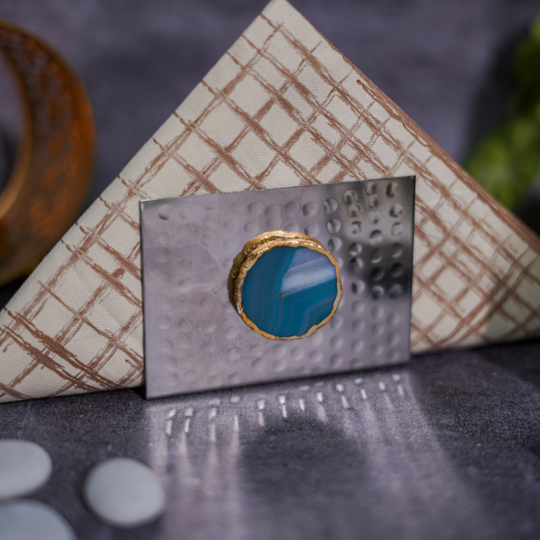 Agate Metal Tissue Holder in multiple color options