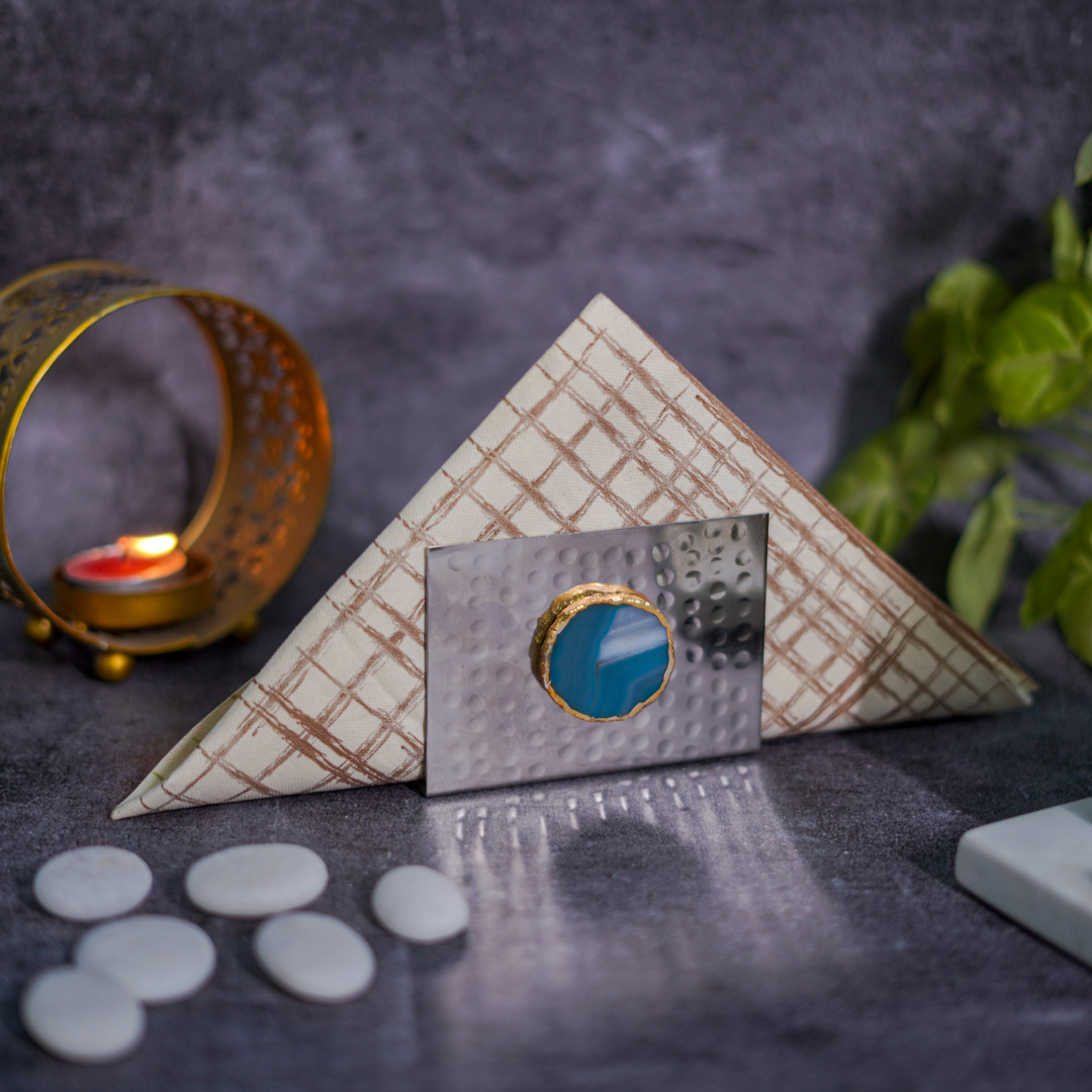 Agate Metal Tissue Holder in multiple color options
