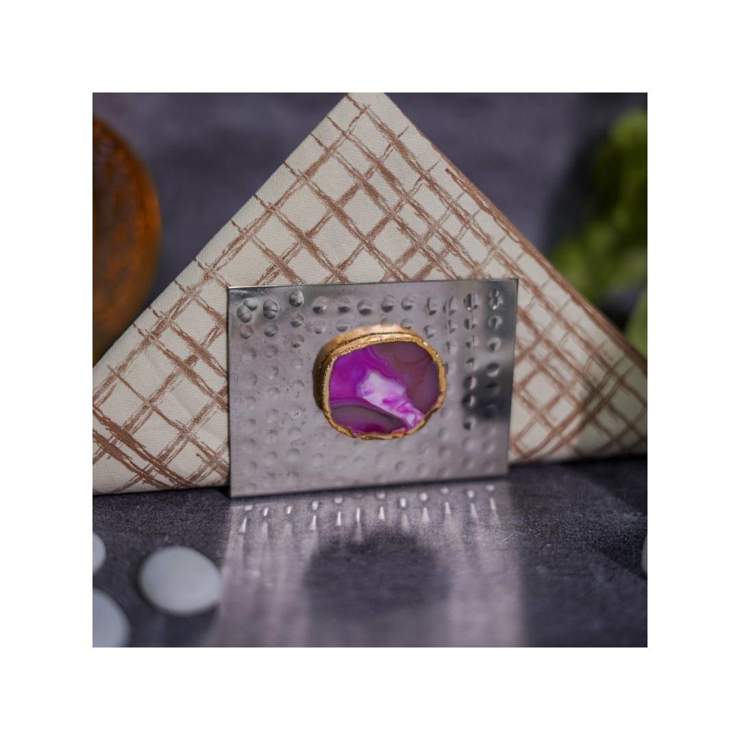 Agate Metal Tissue Holder in multiple color options