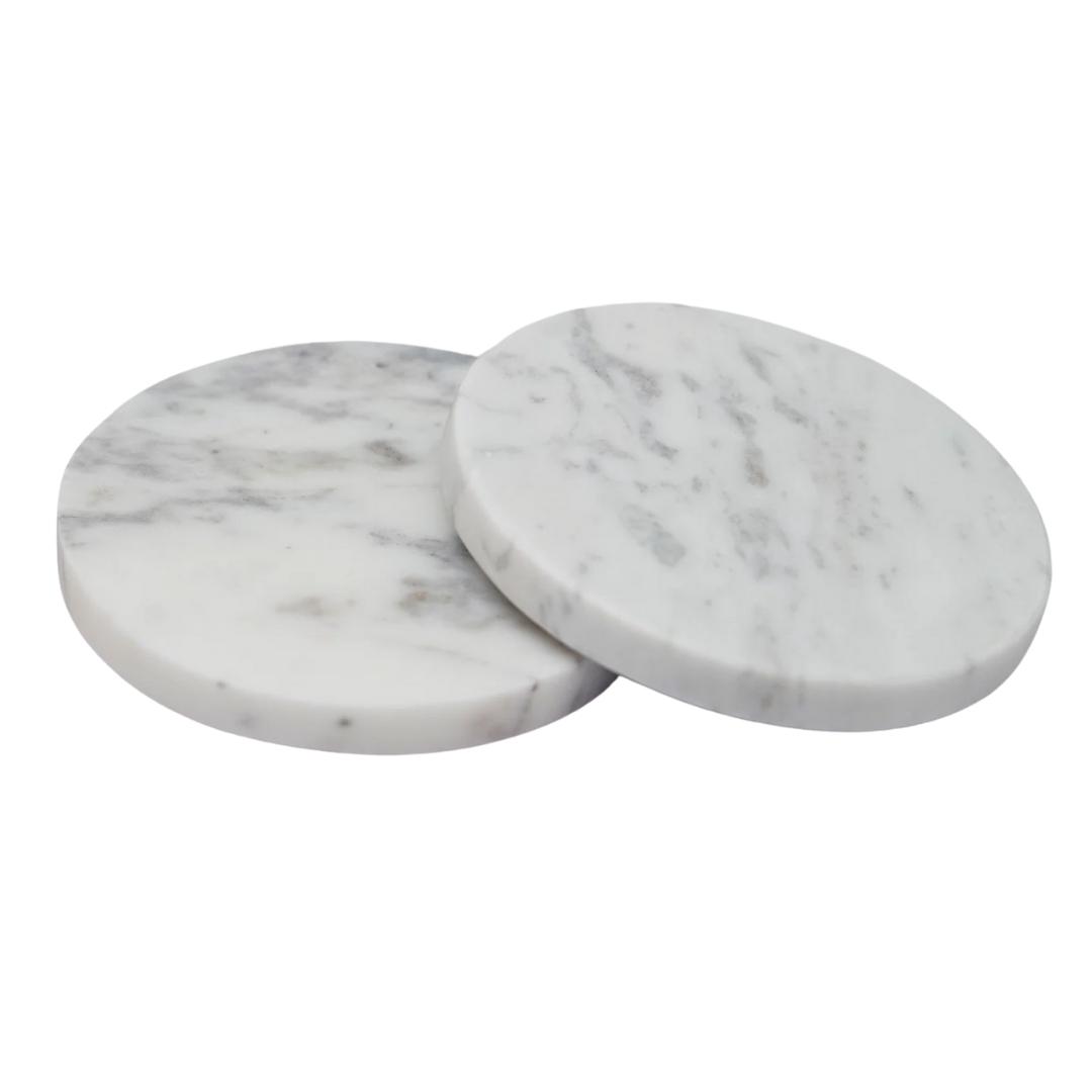 Marble Coasters Set of 2
