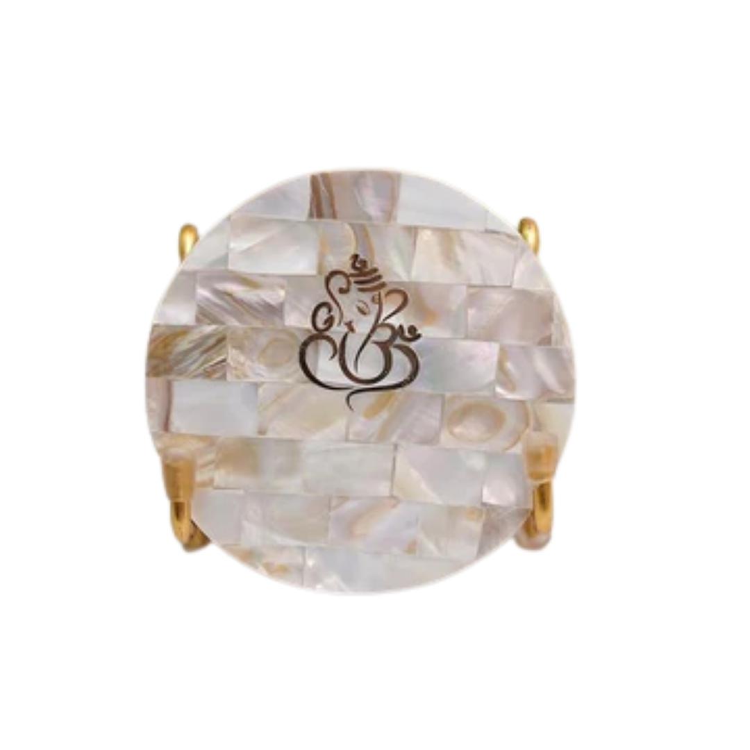 Ganesha Mother of Pearl Frame