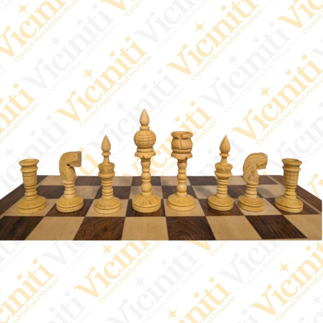 Arabian Theme Handcrafted Wooden Chess Set Board Game