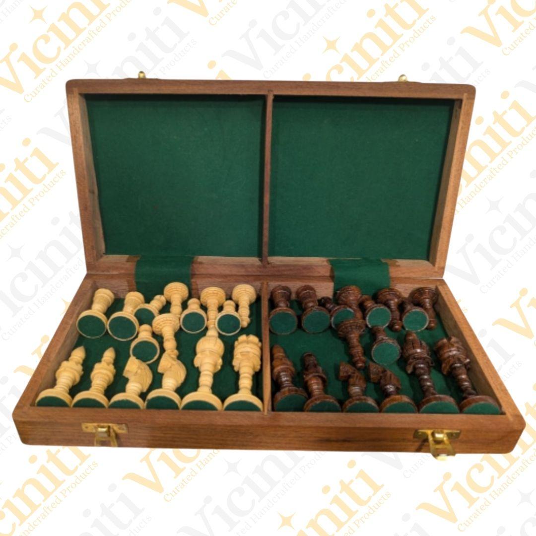 Arabian Theme Handcrafted Wooden Chess Set Board Game