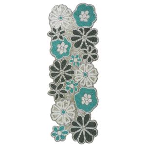 Winter Garden Beaded Table Runner