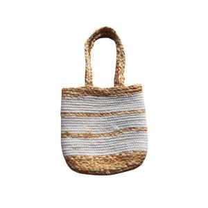 Cotton Jute Blend Tote Bag